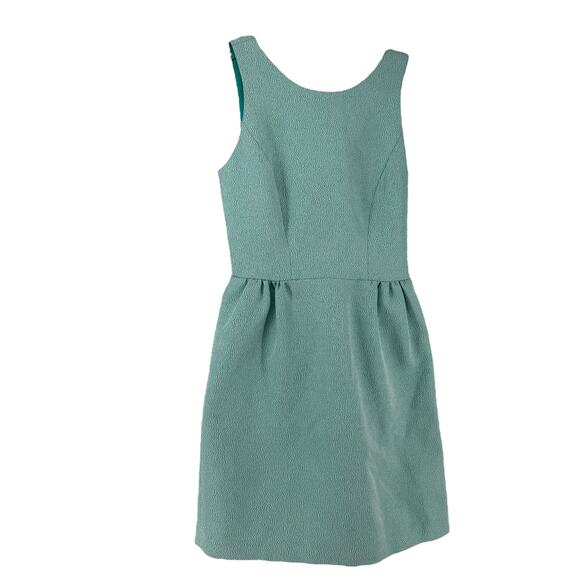 Erin Fetherston Dress Blue Bow Back Mini Sleeveless Retro Cocktail Anthro Size 2 - Picture 9 of 9